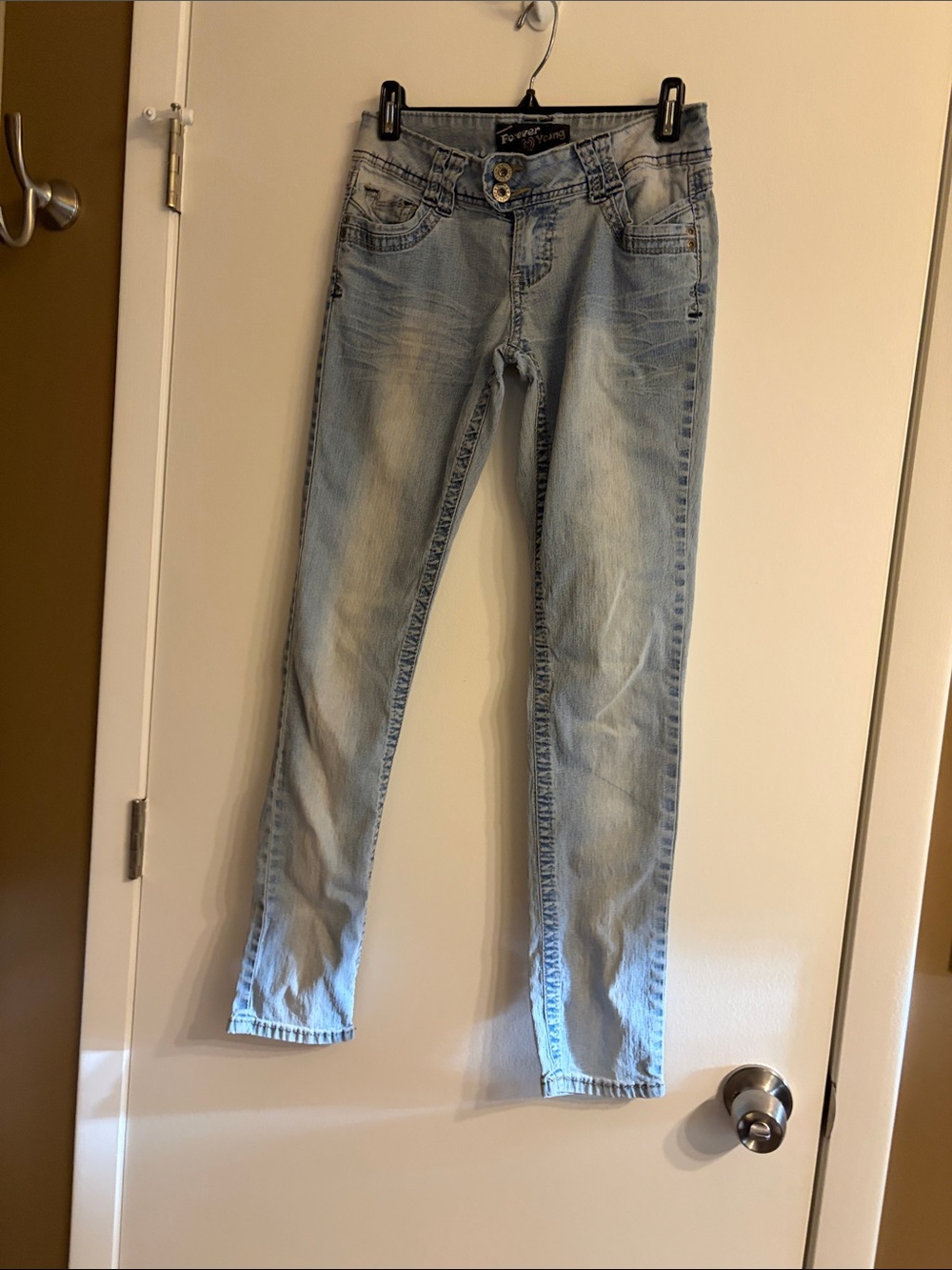 Forever Young Light Blue Skinny Jeans